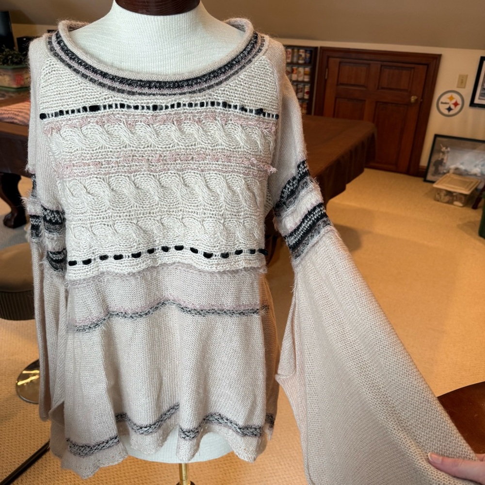 Free People Bell Sleeve Sweater - Picture 11 of 14